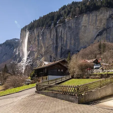 Daire Cozy For 2 -the Iconic Valley View! Lauterbrunnen