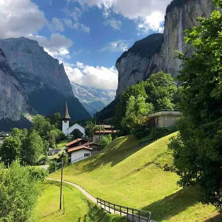 Lägenhet Cozy For 2 -the Iconic Valley View! Lauterbrunnen