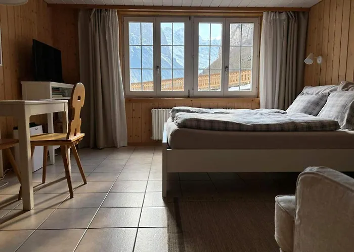 Postcard View-romantic Retreat-outdoor Dining Apartament Lauterbrunnen
